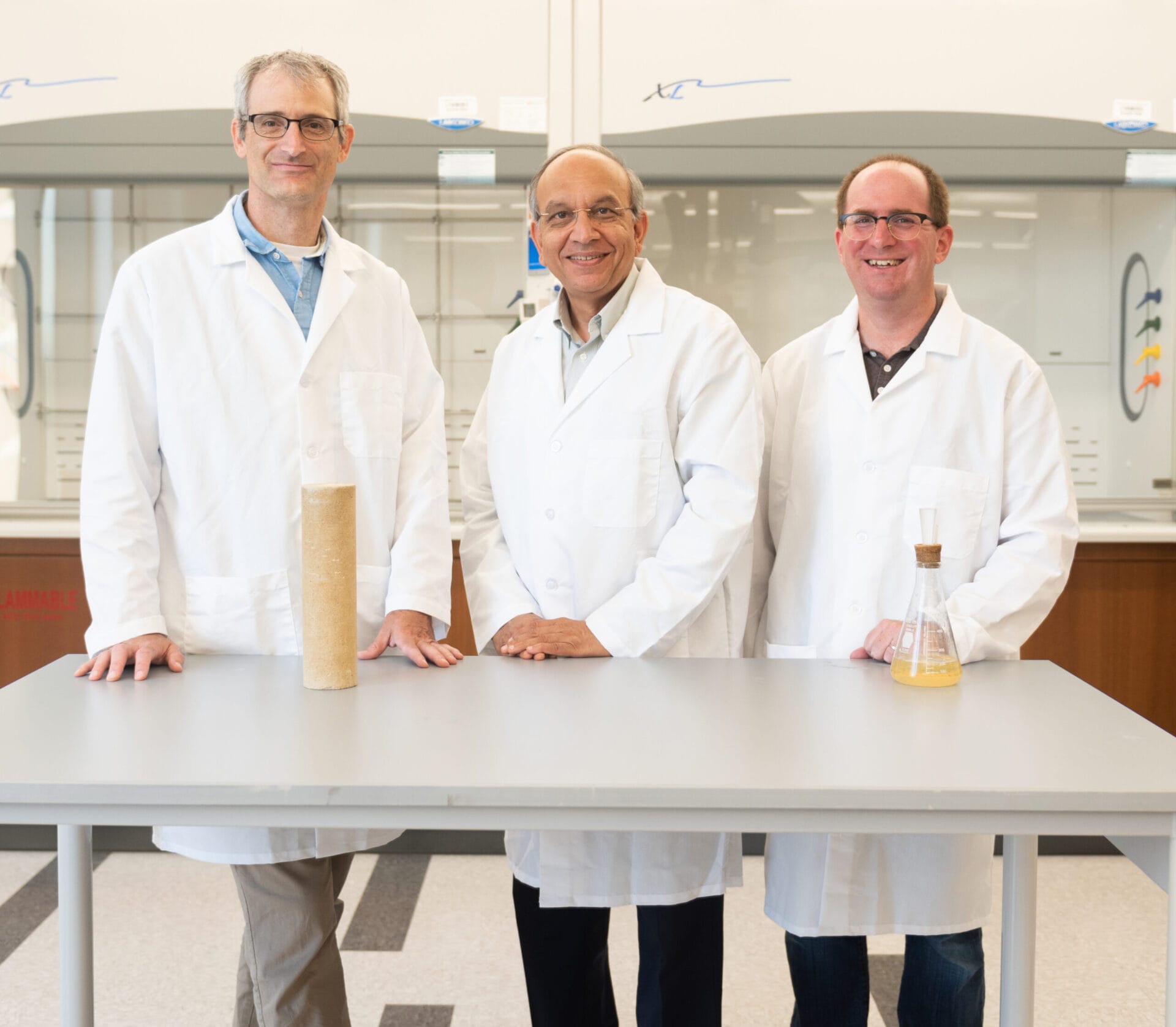 Drs. Mukul Sharma, Hugh Daigle and David DiCarlo