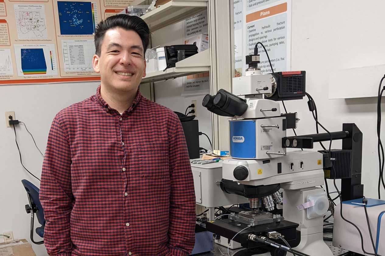 UT PGE PhD student David Fukuyama